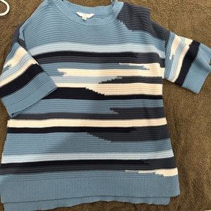 Time and Tru Knit Short Sleeve Sweater
